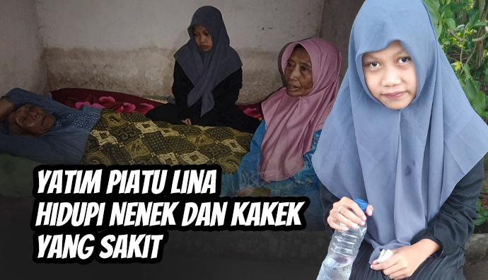 Lina 14 tahun, Harus Pilih: Obat atau Beras?