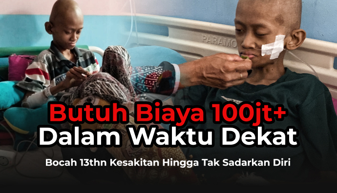 Lumpuh Akibat Tumor Tulang, Bantu Haitomi Bisa Kembali Sekolah