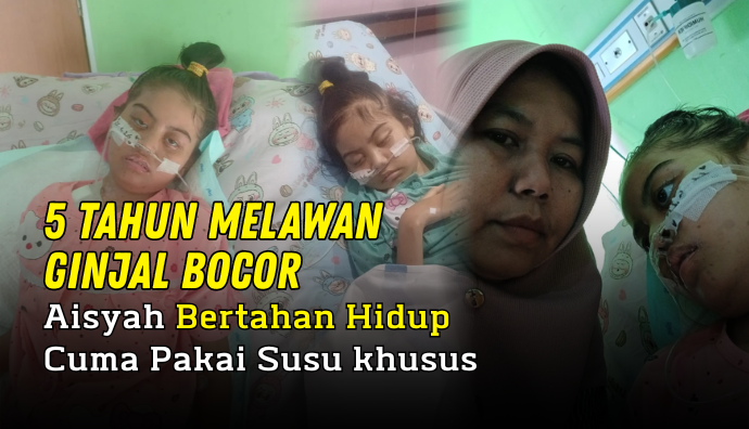 Bantu Aisyah, Bocah 12 Tahun ini Idap Ginjal Bocor