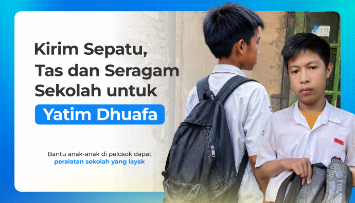Hadiah 1000 Paket Pendidikan untuk Pejuang Jalanan