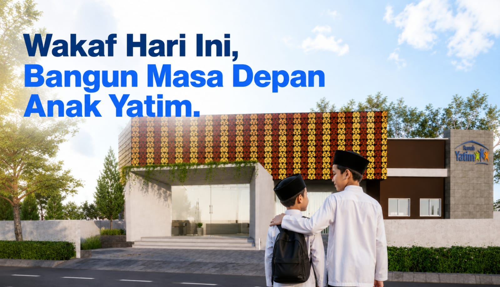 Bangun Gedung Pengembangan Potensi Anak Yatim dan Dhuafa