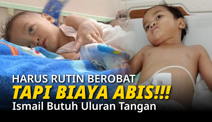 Stok Obat Habis, Ismail Butuh Biaya Untuk Berobat Kembali !