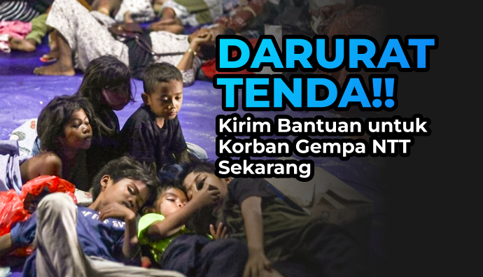 Dirikan Hunian Darurat Untuk Warga Terdampak Gempa NTT