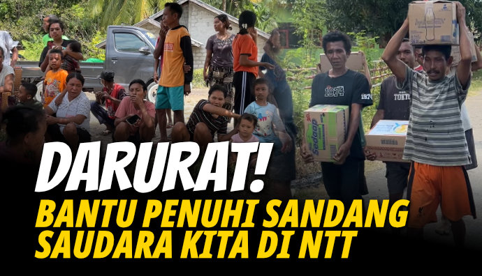 Bantu Sandang Bayi & Dewasa untuk Korban Gempa NTT