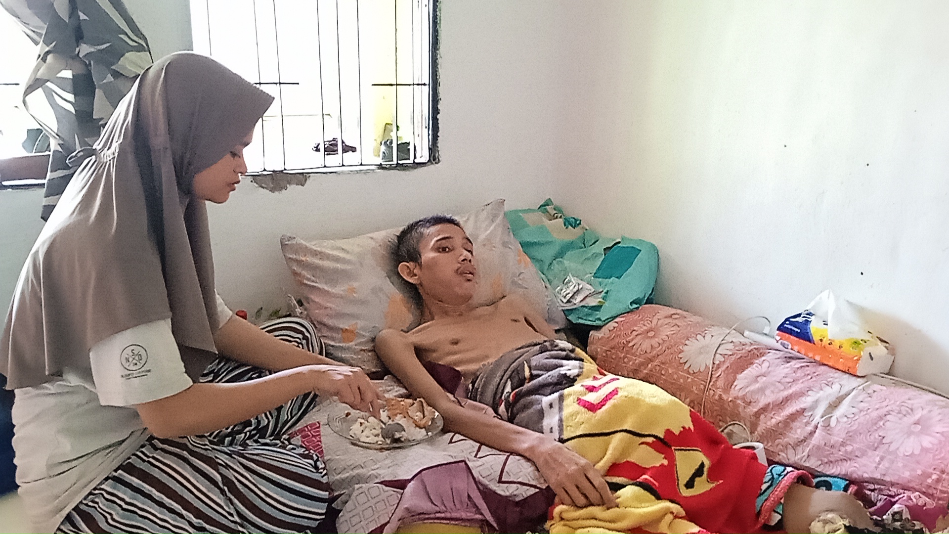 kaki tak lagi terasa pak Eri kehilangan kemampuan bekerja