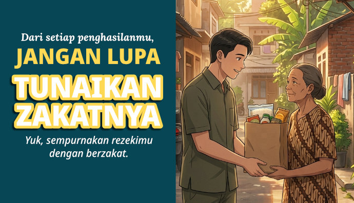 Bersihkan Harta dengan Tunaikan Zakat Penghasilan