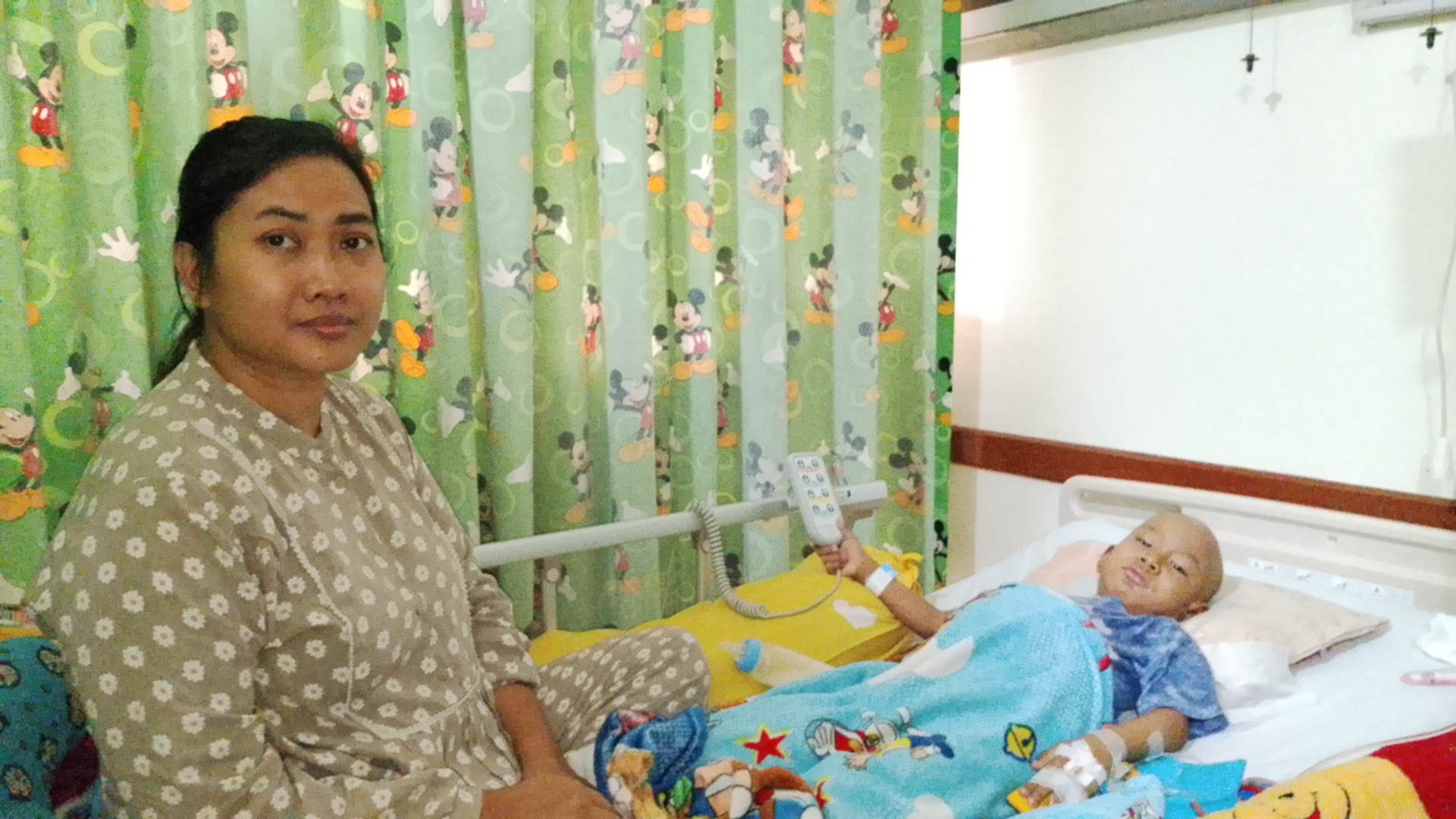 Anak Idap Kanker Hati, Ibu Ini Berjuang Cari Biaya Pengobatan