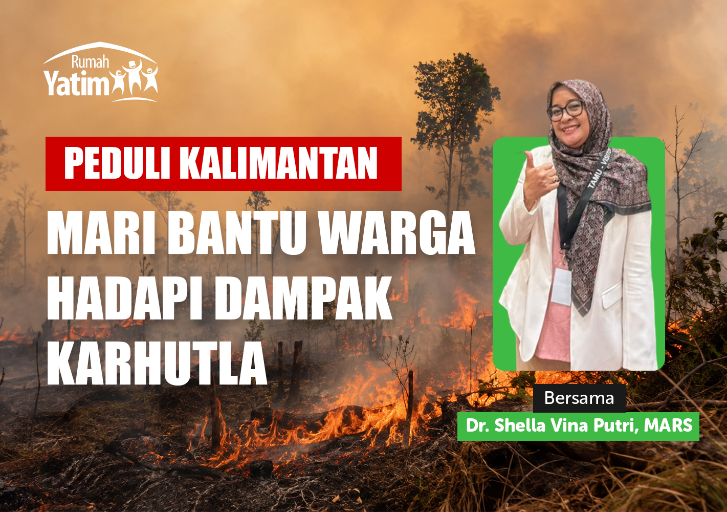 Kabut Asap di Kalimantan Belum Usai, Mereka Butuh Bantuan